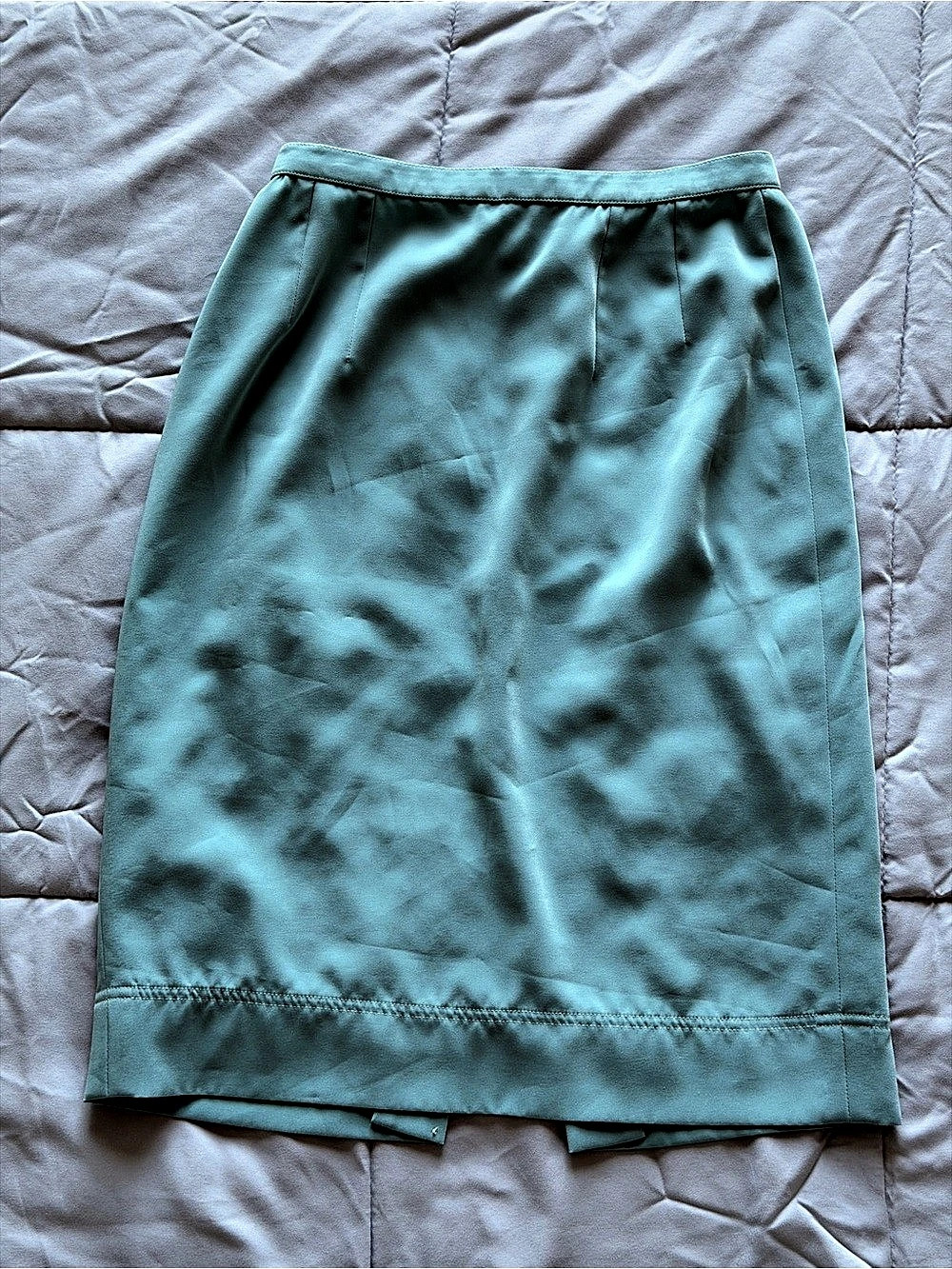 George Gros Green Midi Skirt